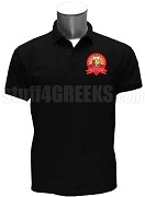 CCAC Logo Polo, Black