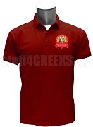 CCAC Logo Polo, Crimson