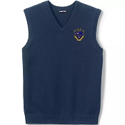 Kappa Kappa Psi Sweater Vest with Crest, Blue