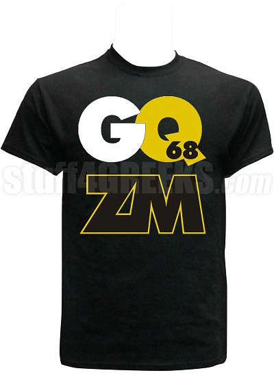 "GQ" Zeta Mu logo T-Shirt 