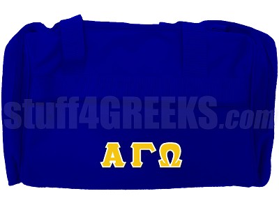 Alpha Gamma Omega Duffel Bag 