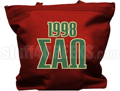 Sigma Alpha Omega Tote Bag 