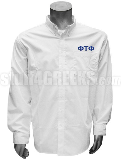 Phi Tau Phi Button Down Shirt 