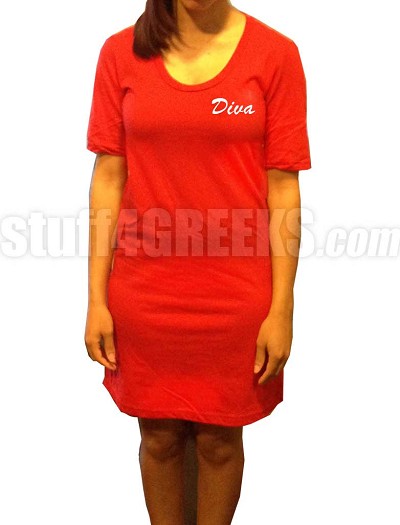 Customize your own sorority dress. 