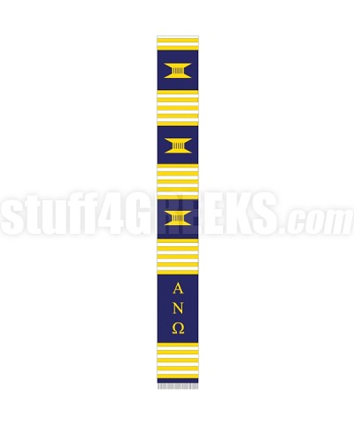 Alpha Nu Omega Graduation Stole 