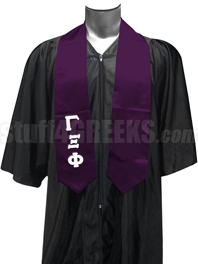 Gamma Xi Phi Graduation Stole 