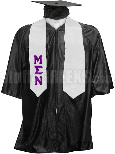Mu Sigma Nu Graduation Stole 