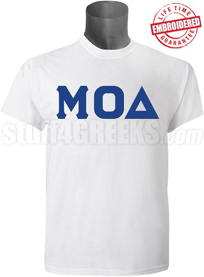 Mu Omicron Delta Greek Letter T-Shirt 