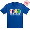 1850 T-Shirt, Royal 