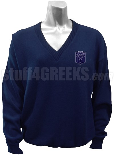 Delta Tau Sigma V-Neck Sweater 