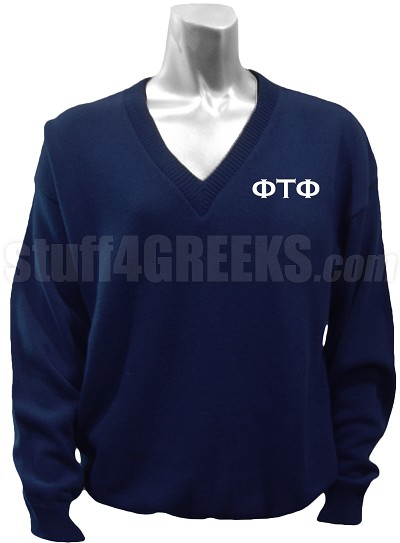 Phi Tau Phi V-Neck Sweater 