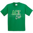 Ace Club T-Shirt, Kelly/Pink 