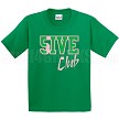5/Five Club T-Shirt, Kelly/Pink 