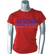 Red Alpha Sigma Upsilon T-Shirt 