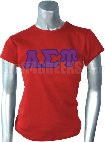 Red Alpha Sigma Upsilon T-Shirt 