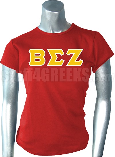 Beta Sigma Zeta Greek Letter T-Shirt 