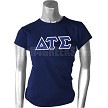 Delta Tau Sigma Greek Letter T-Shirt 
