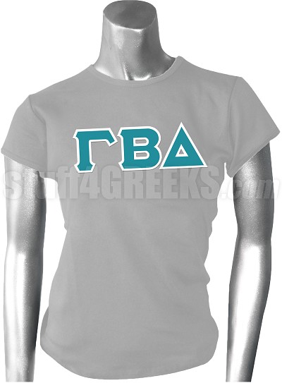 Gamma Beta Delta Greek Letter T-Shirt 