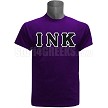 Iota Nu Kappa Greek Letter T-Shirt 