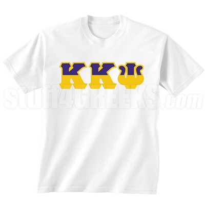WhiteHalf Letters T-Shirt, White 