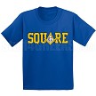 Square T-Shirt, Navy Blue 