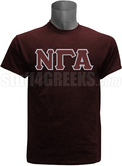 Nu Gamma Alpha Greek Letter T-Shirt 