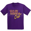 Tail Club T-Shirt, Purple/Old Gold 