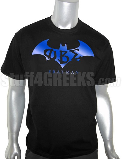 Phi Beta Sigma Batman T-Shirt 