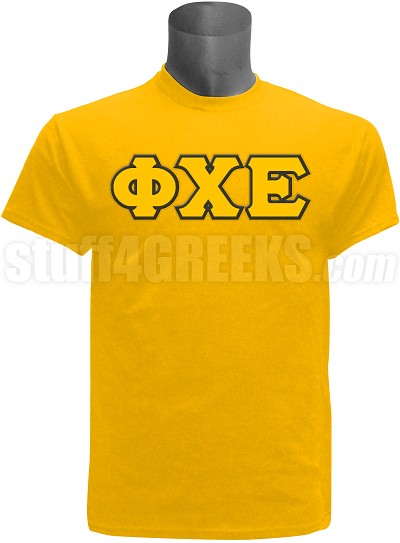 Phi Chi Epsilon Greek Letter T-Shirt 