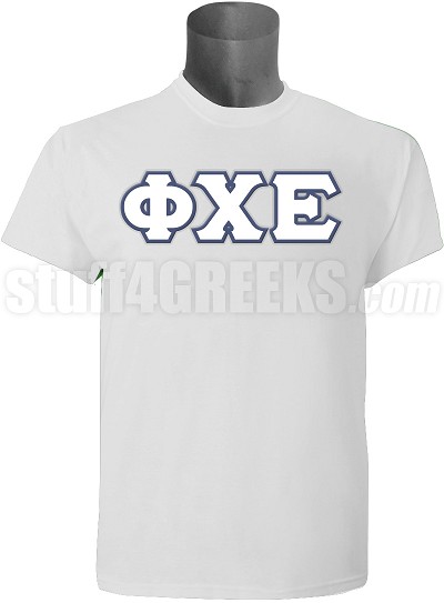 Phi Chi Epsilon Greek Letter T-Shirt 