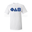 Phi Delta Theta Greek Letter T-Shirt 