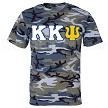 Kappa Kappa Psi Blue Woodland Camo T-Shirt 