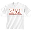 Sigma Alpha Iota International Music Fraternity T-Shirt, White 